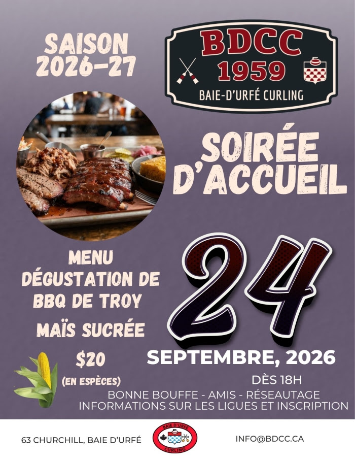Soirée accueil