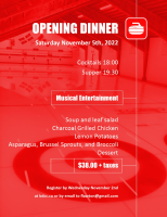 Opening Dinner 2022