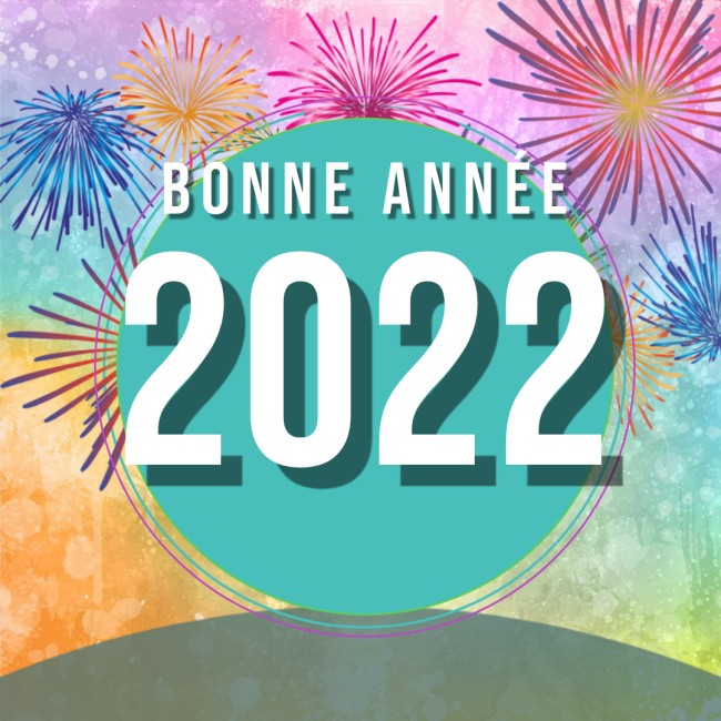 2022 Image de bonne annee Nouvel an