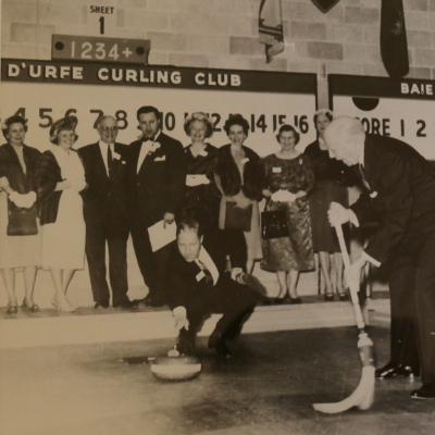 Opening of the curling club